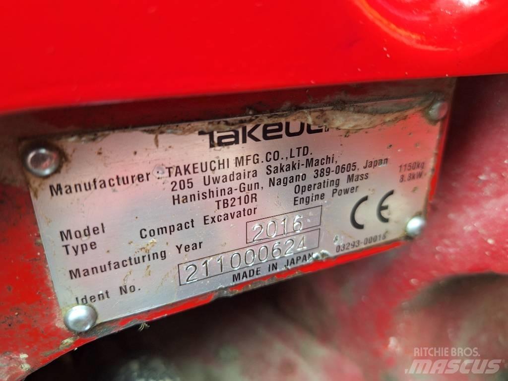 Takeuchi TB 210 R Εκσκαφάκι (διαβολάκι) < 7t