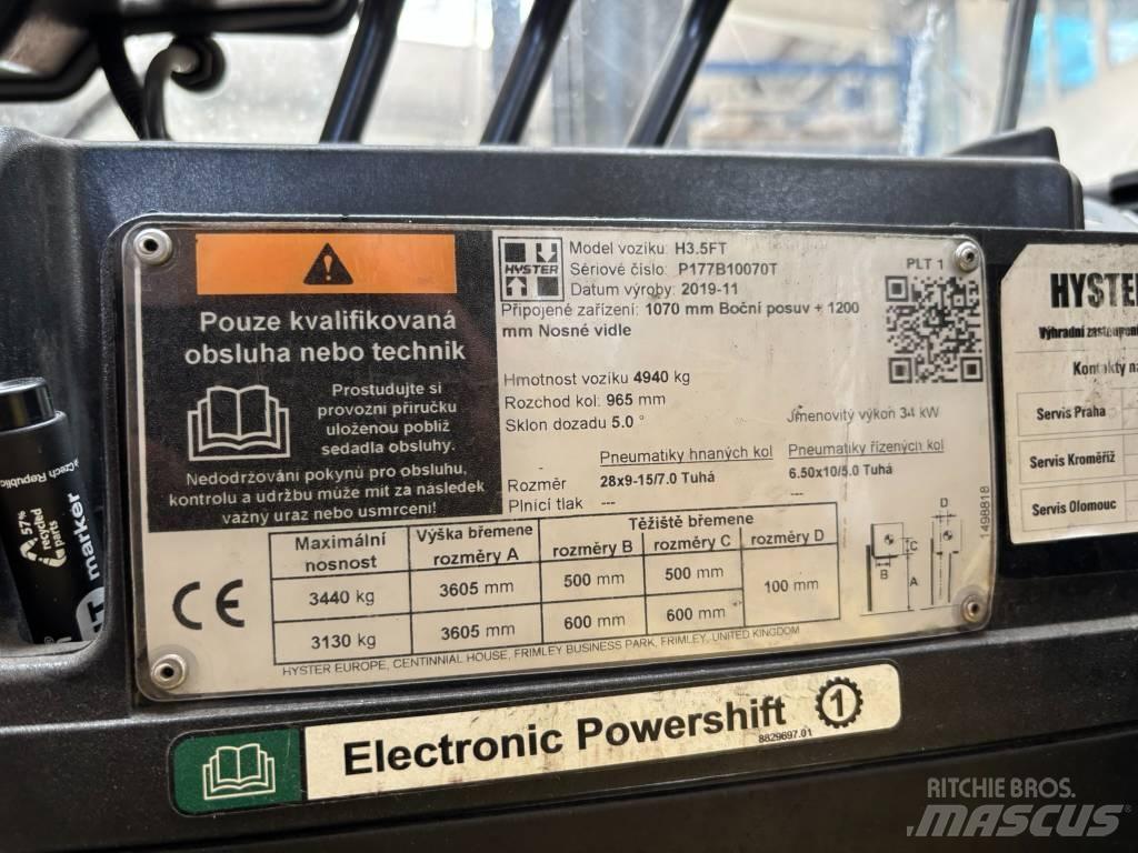 Hyster H3.5FT Πετρελαιοκίνητα Κλαρκ