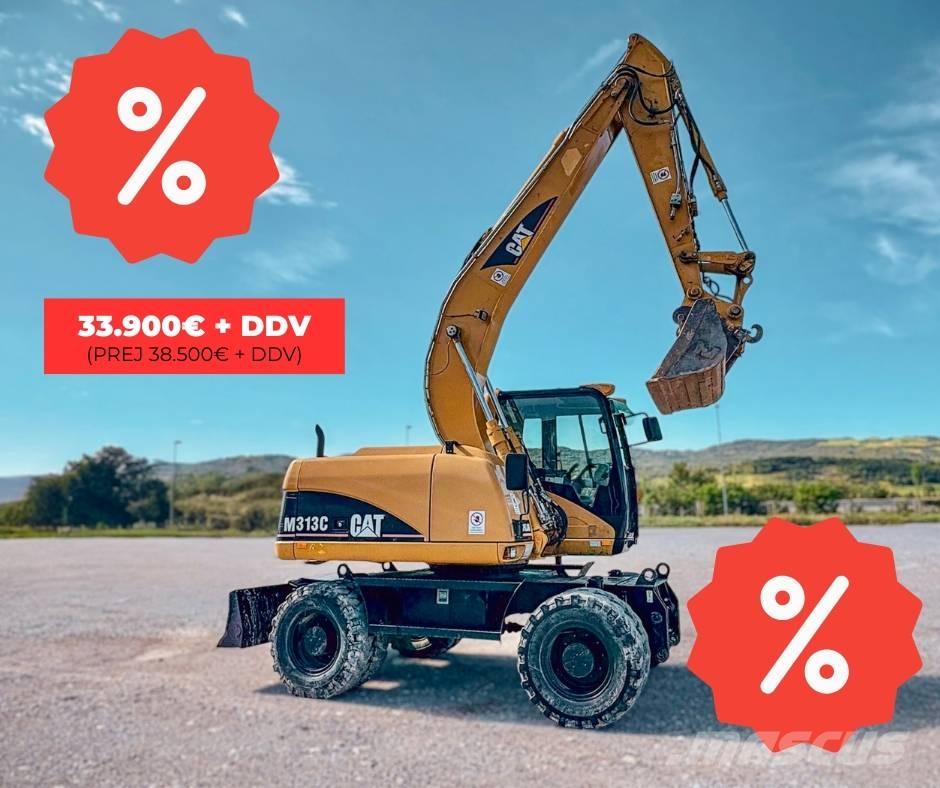 CAT M 313 C Εκσκαφείς με τροχούς - λάστιχα