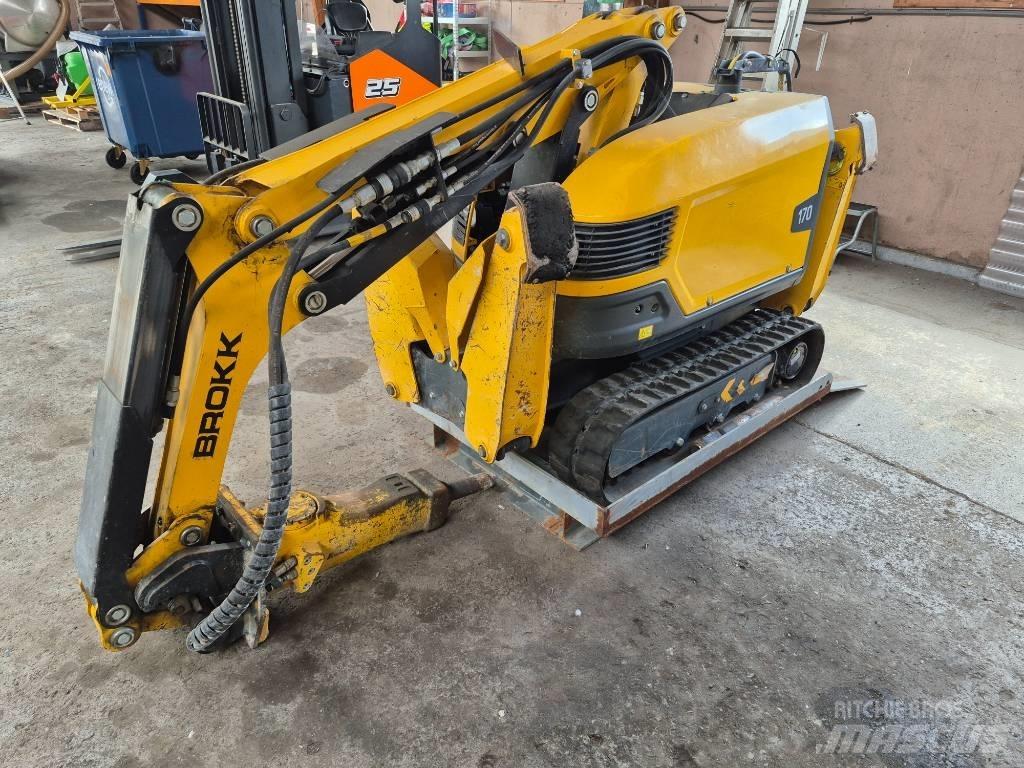Brokk 170 Εκσκαφείς κατεδαφίσεων