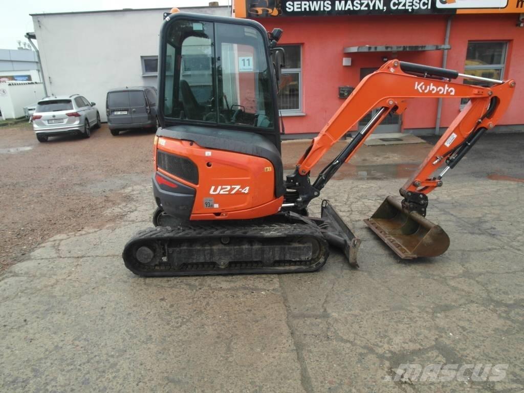 Kubota U 27-4 Εκσκαφάκι (διαβολάκι) < 7t
