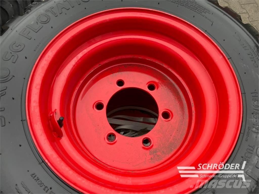  2X 380/55-17 Διπλοί τροχοί