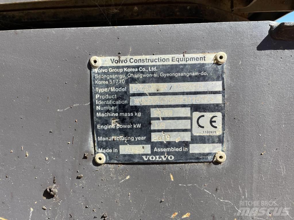 Volvo ECR 235 Εκσκαφείς με ερπύστριες