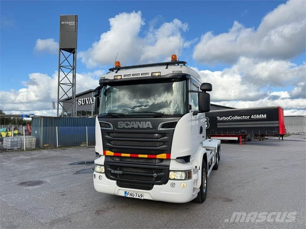 Scania R 520 6X2 Φορτηγά ανατροπή με γάντζο