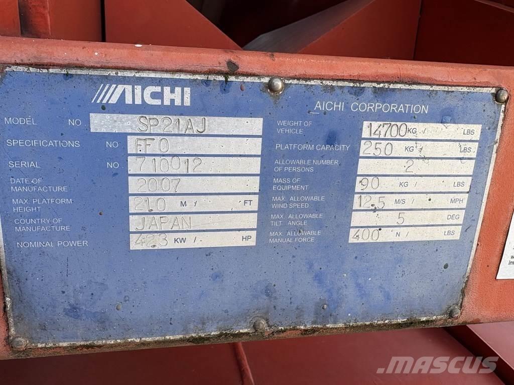 Aichi Sp21aj Ανυψωτήρες με τηλεσκοπικό βραχίονα