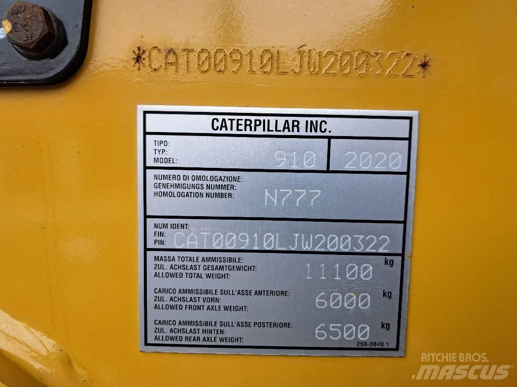 CAT 910 Φορτωτές με λάστιχα (Τροχοφόροι)