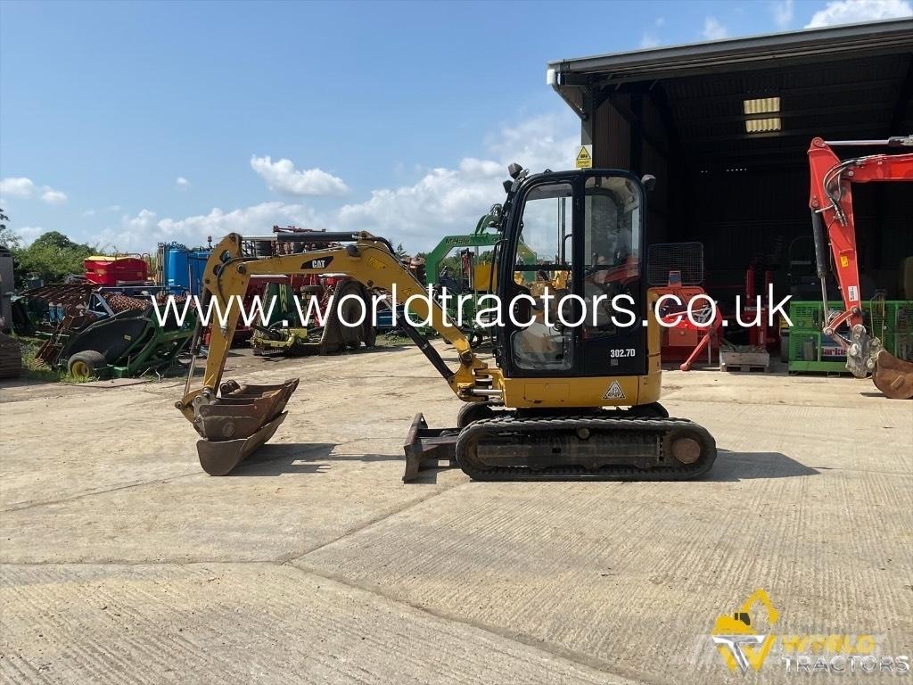 CAT 302.7 D Εκσκαφάκι (διαβολάκι) < 7t