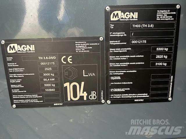 Magni TH 3.6 Τηλεσκοπικοί ανυψωτές