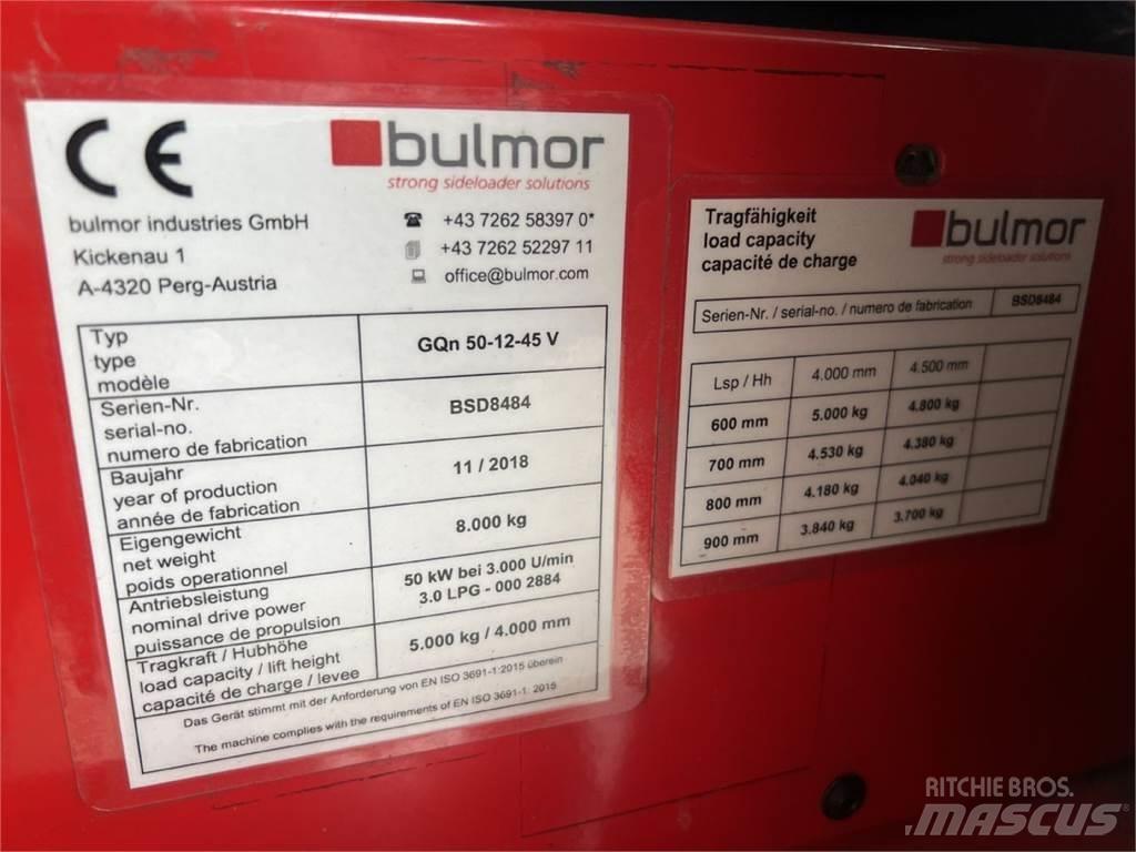 Bulmor GQN Γερανοί πλευρικής φόρτωσης εμπορευματοκιβωτίων