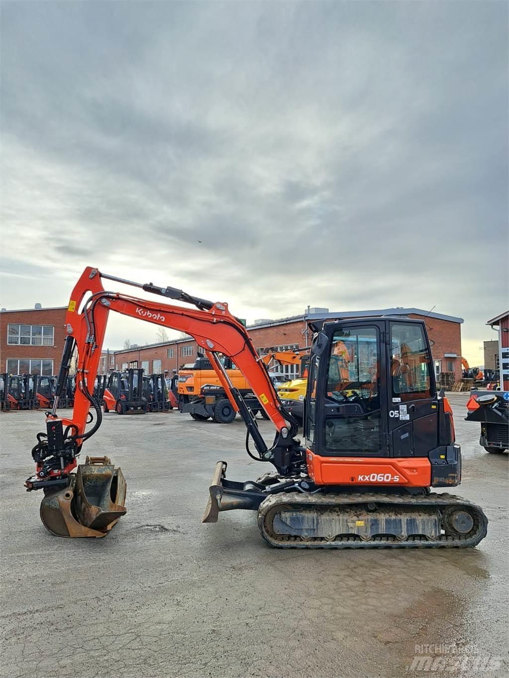 Kubota KX060-5 Εκσκαφάκι (διαβολάκι) < 7t