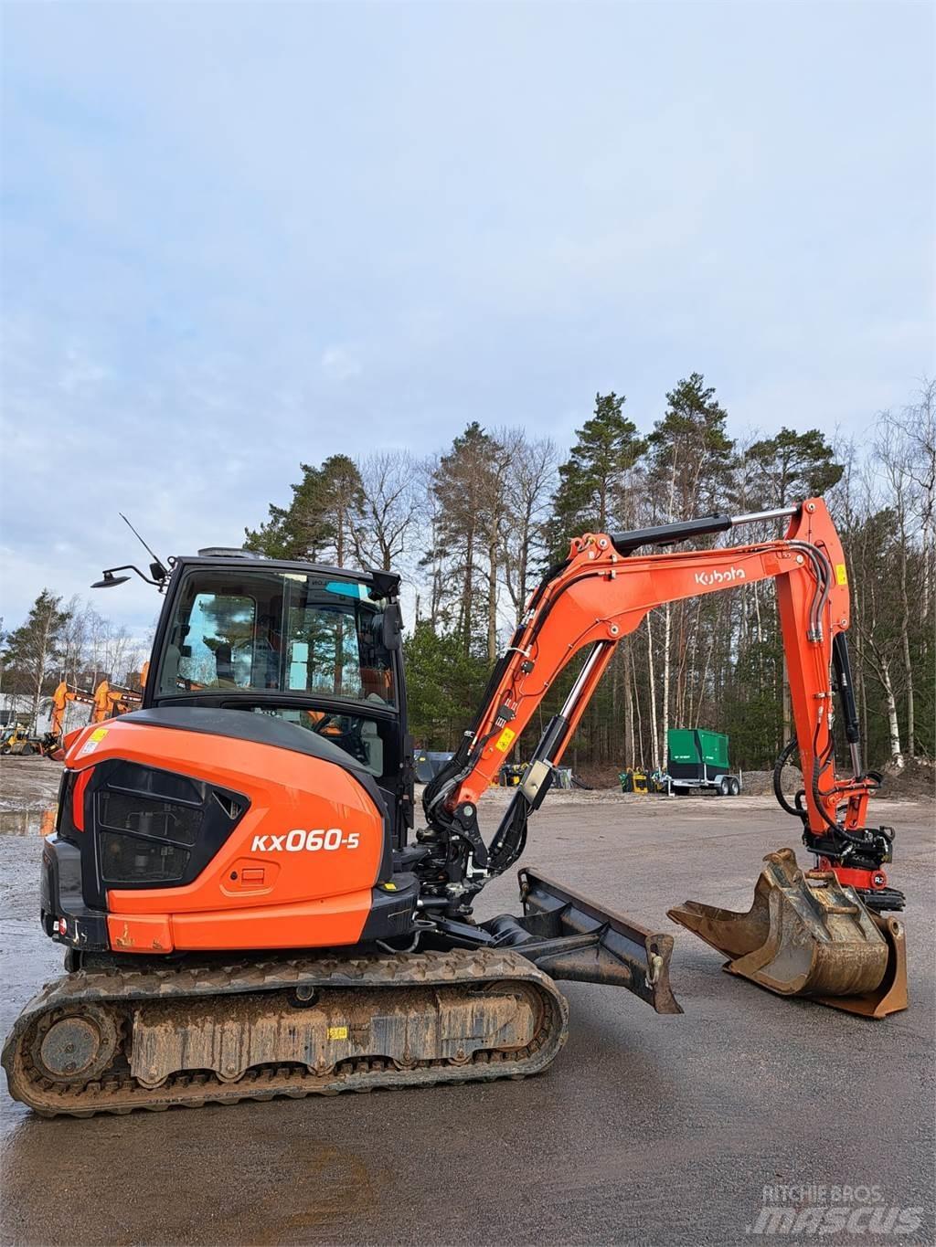 Kubota KX060-5 Εκσκαφάκι (διαβολάκι) < 7t