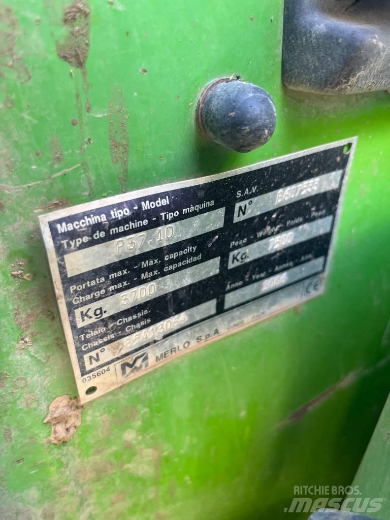 Merlo P 37.10 Συστήματα τηλεχειρισμού για τη γεωργία