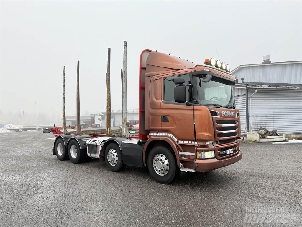 Scania R 730 8X4 Φορτηγά ξυλείας