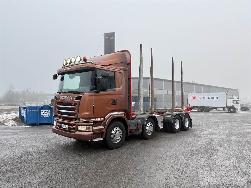 Scania R 730 8X4 Φορτηγά ξυλείας