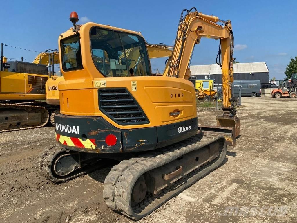 Hyundai R 80 CR-9A Μίνι εκσκαφείς 7t - 12t