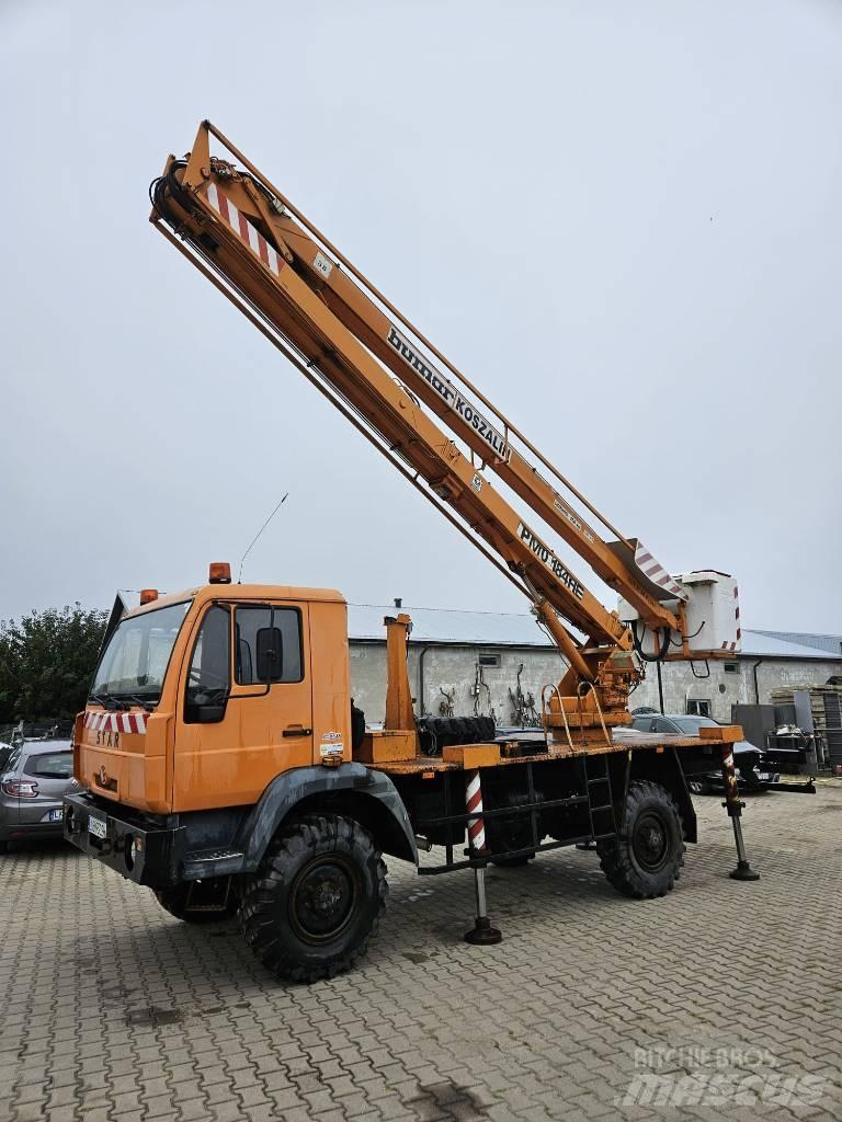 Star Man 944 Εναέριες πλατφόρμες τοποθετημένες σε φορτηγό