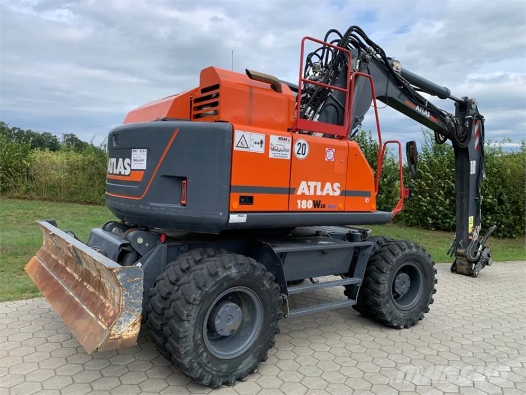 Atlas 180WSR-BLUE Εκσκαφείς με τροχούς - λάστιχα
