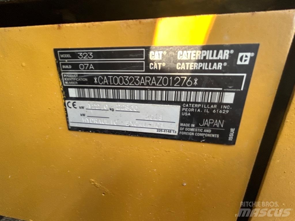 CAT 323 Nextgen Εκσκαφείς με ερπύστριες