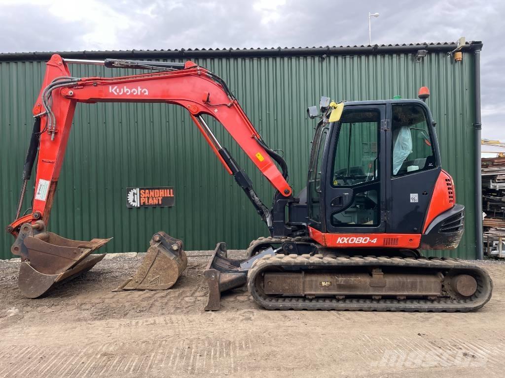 Kubota KX 080-4 Μίνι εκσκαφείς 7t - 12t