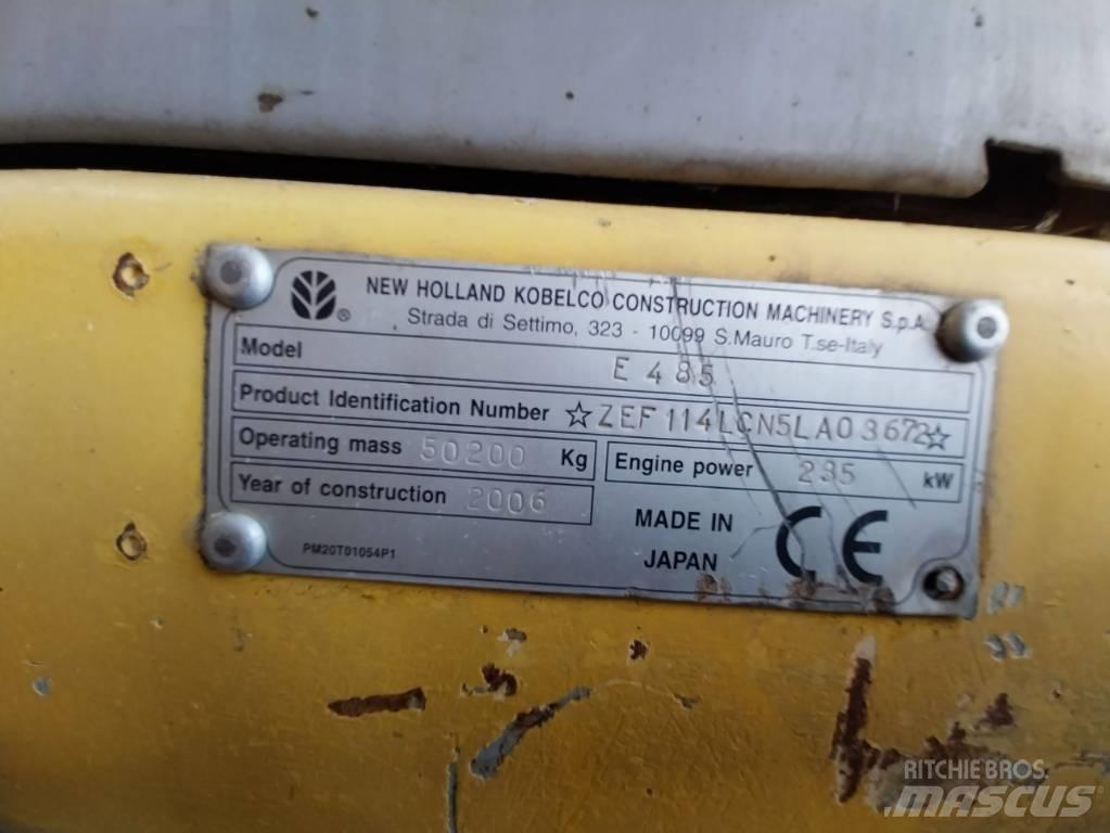 New Holland E 485 Εκσκαφείς με ερπύστριες