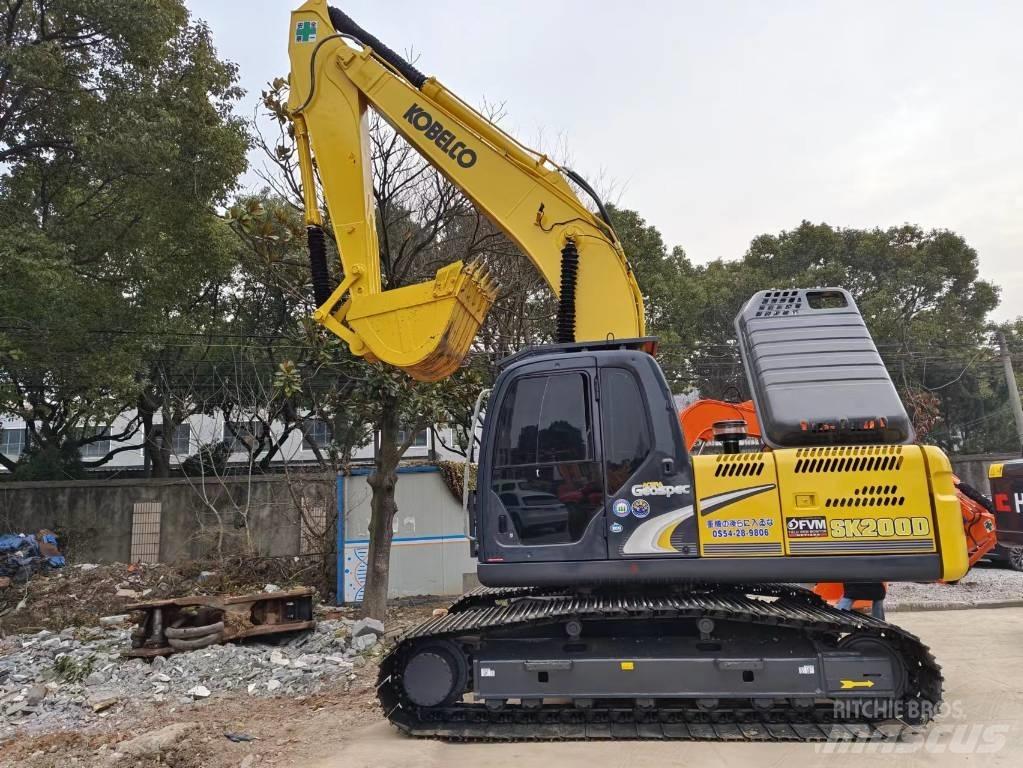 Kobelco SK200D Εκσκαφείς με ερπύστριες