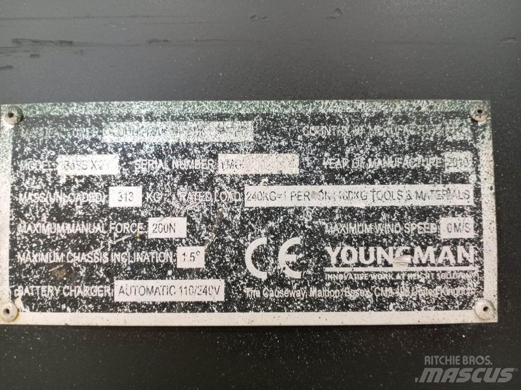 Youngman Boss X2 Ανυψωτήρες ψαλιδωτής άρθρωσης