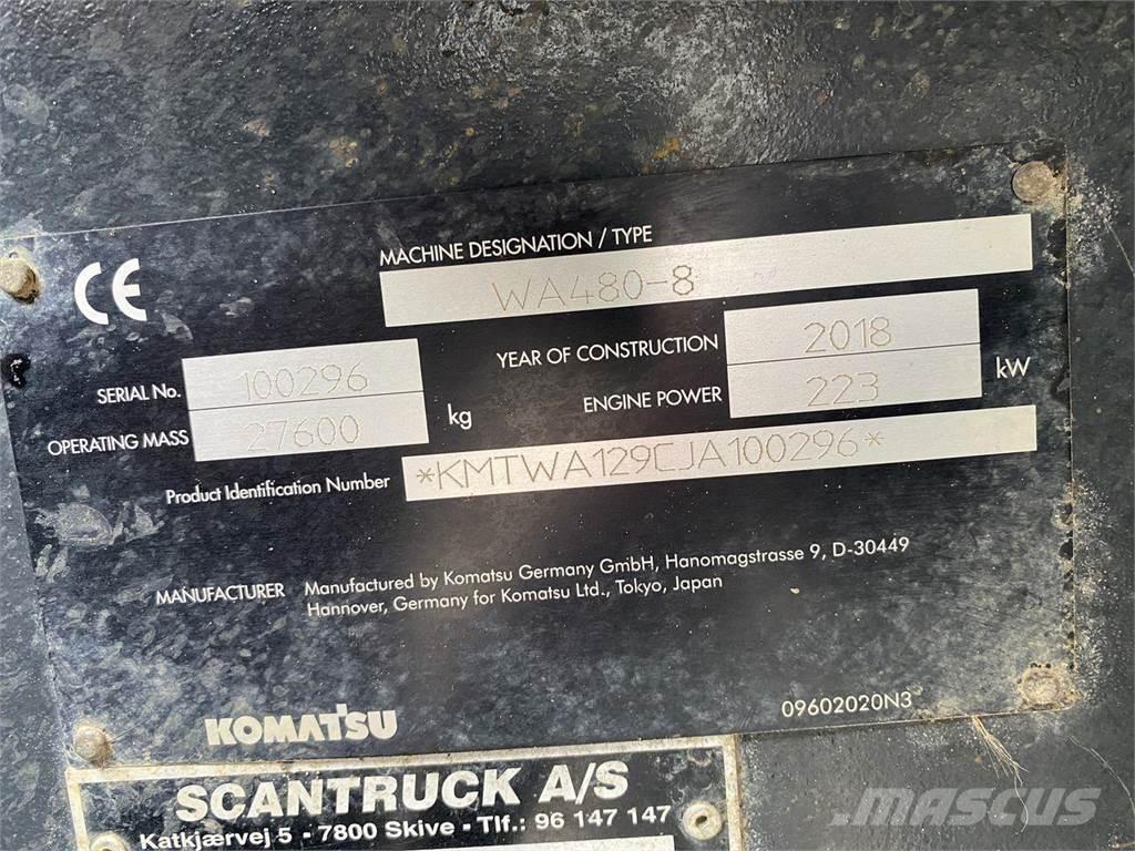 Komatsu WA480-8 Φορτωτές με λάστιχα (Τροχοφόροι)