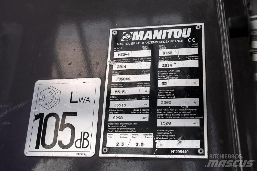 Manitou M 30.4 Πετρελαιοκίνητα Κλαρκ