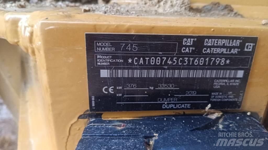 CAT 745 Σπαστό Dump Truck ADT