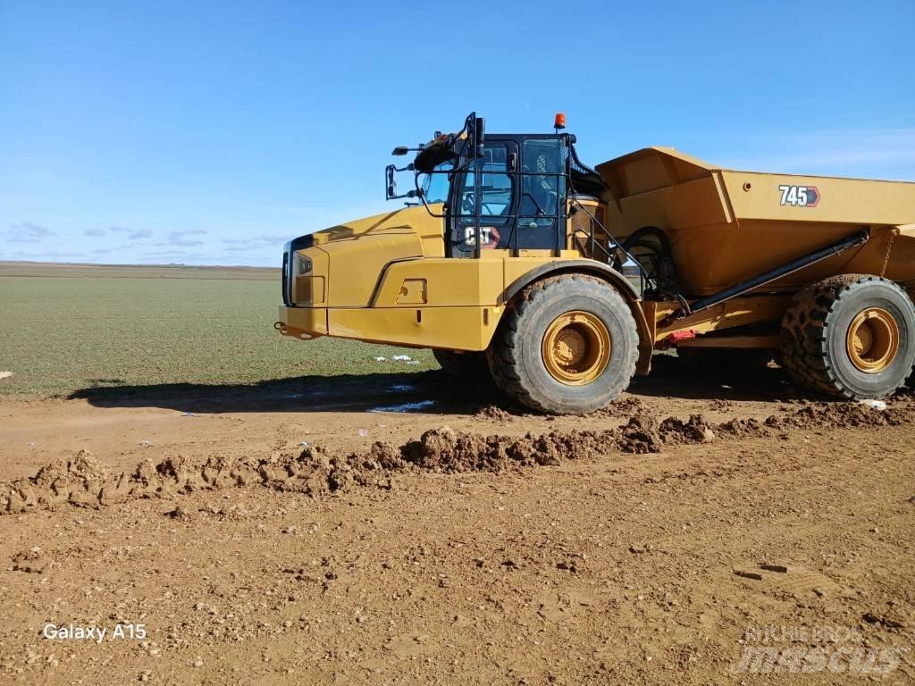 CAT 745 Σπαστό Dump Truck ADT