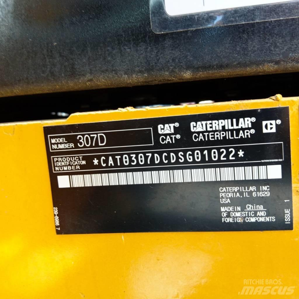 CAT 307D Εκσκαφείς με ερπύστριες