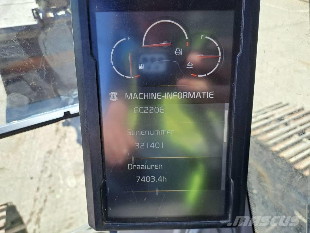 Volvo EC 220 EL Εκσκαφείς με ερπύστριες