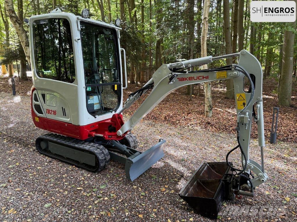 Takeuchi TB 216 Εκσκαφάκι (διαβολάκι) < 7t
