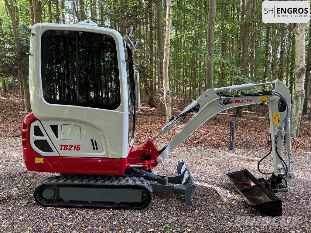 Takeuchi TB 216 Εκσκαφάκι (διαβολάκι) < 7t