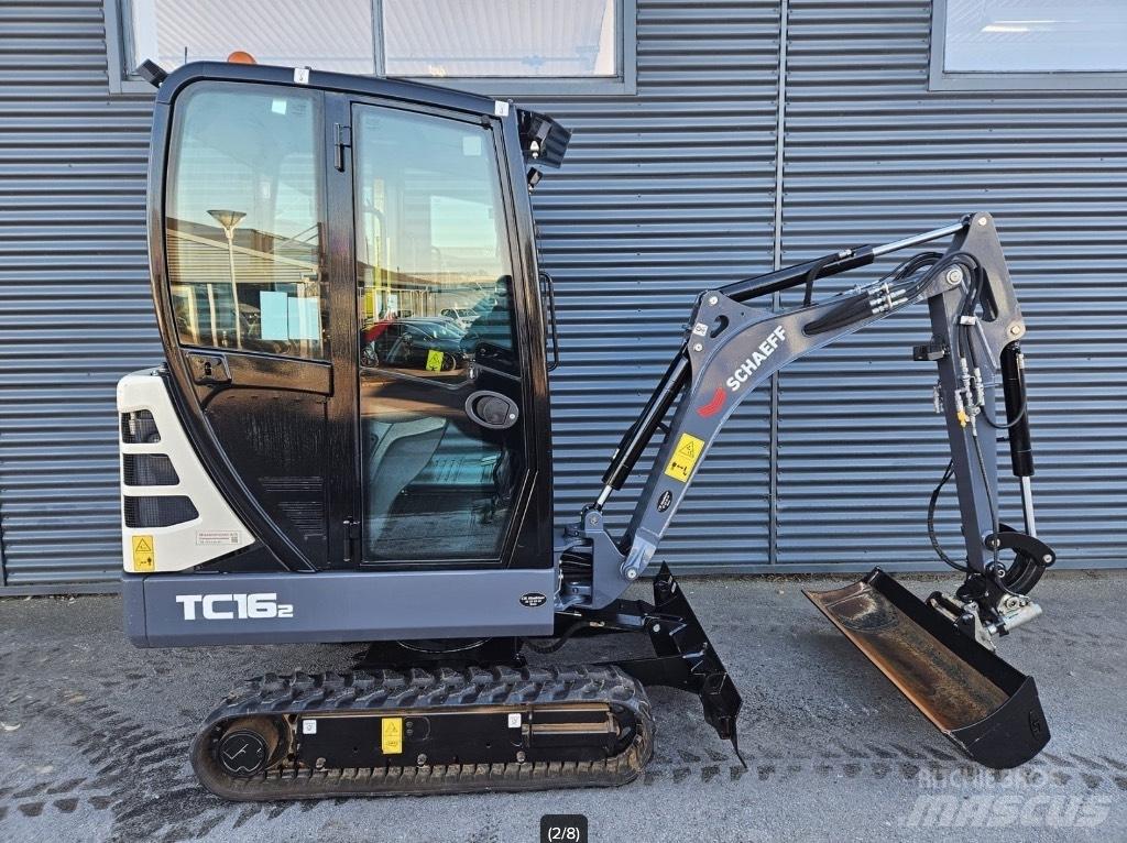 Terex tc16-2 Εκσκαφάκι (διαβολάκι) < 7t
