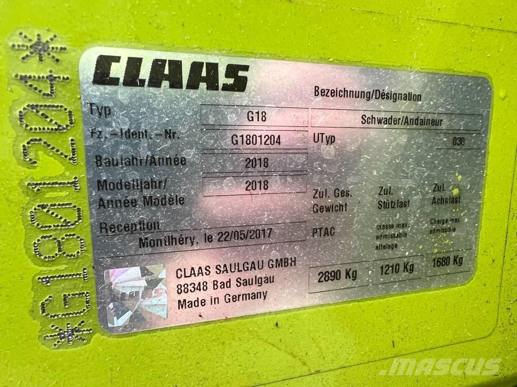 CLAAS Liner 1900 Αναμοχλευτήρες