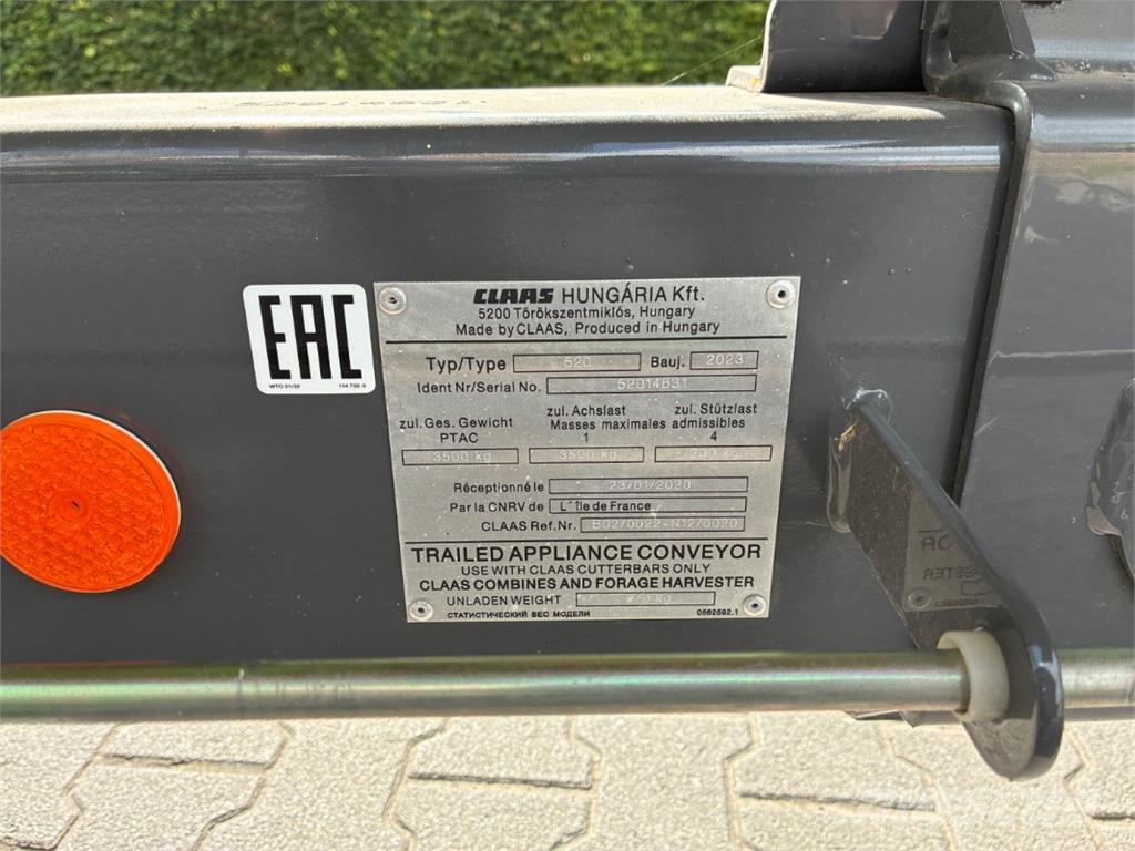 CLAAS Vario 680 Κεφαλές συλλεκτικών μηχανών