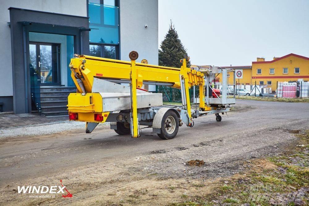 Ommelift 2100 EBZ Εναέριες πλατφόρμες τοποθετημένες σε ρυμούλκα