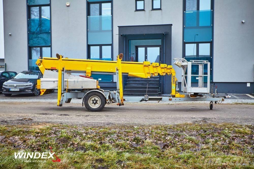 Ommelift 2100 EBZ Εναέριες πλατφόρμες τοποθετημένες σε ρυμούλκα
