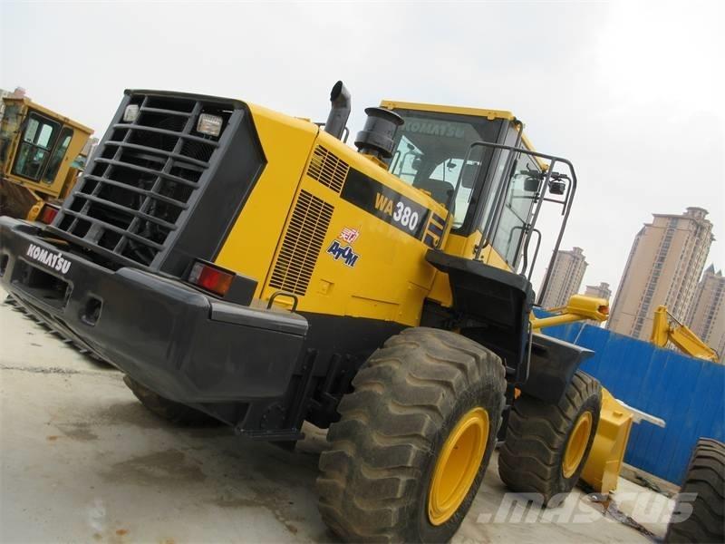 Komatsu WA 380 Φορτωτές με λάστιχα (Τροχοφόροι)