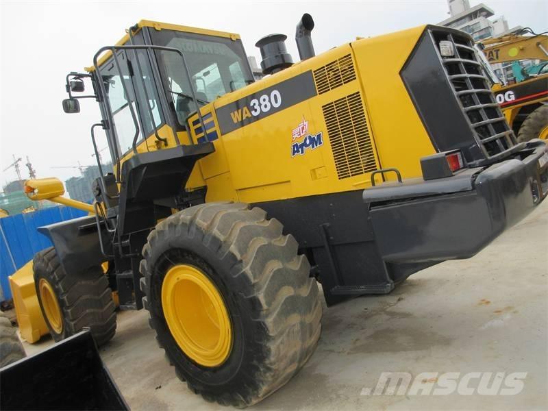 Komatsu WA 380 Φορτωτές με λάστιχα (Τροχοφόροι)