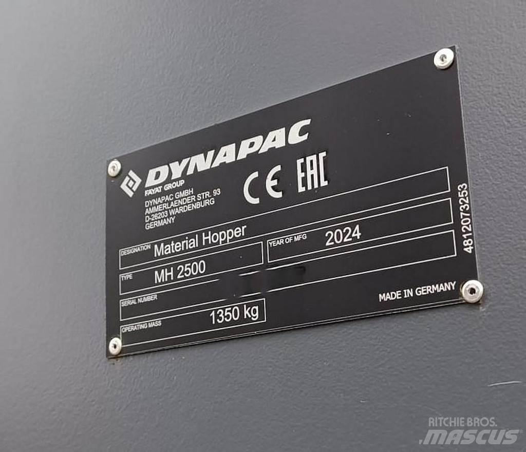 Dynapac MH2500 Ταΐστρες ζώων