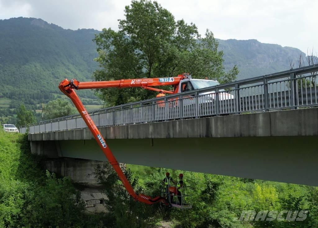APS TB22-9 "Up&Down" Εναέριες πλατφόρμες τοποθετημένες σε φορτηγό