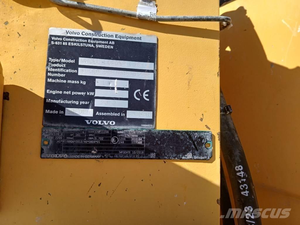 Volvo L 90 H Φορτωτές με λάστιχα (Τροχοφόροι)