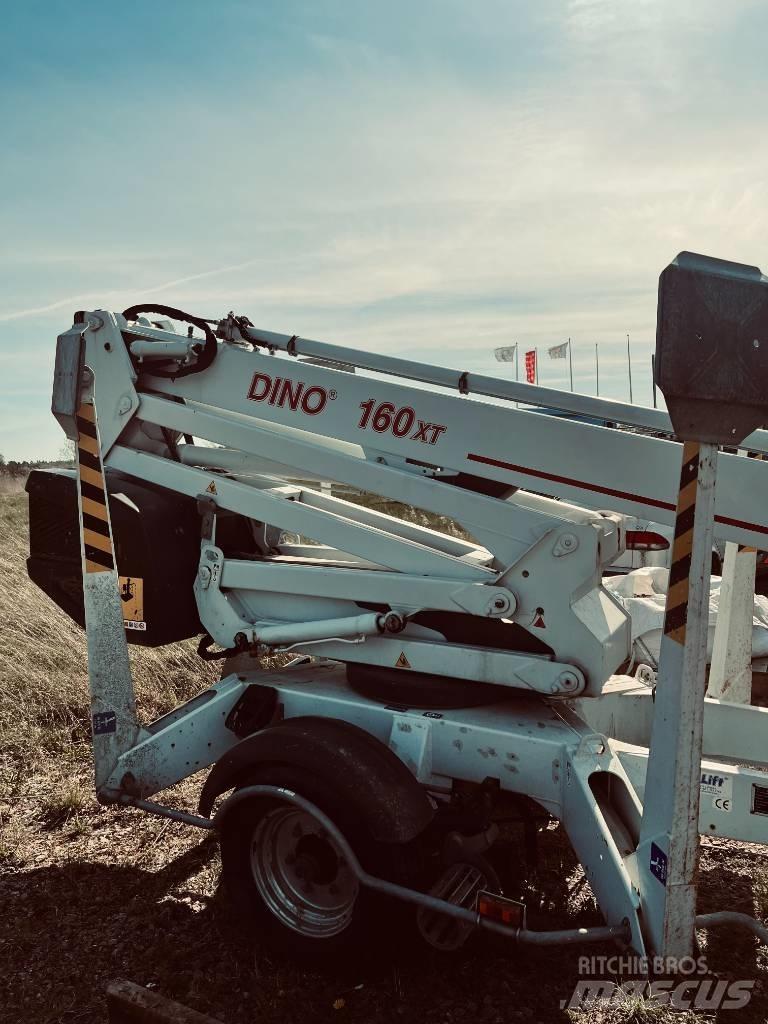 Dino 160 XT Εναέριες πλατφόρμες τοποθετημένες σε ρυμούλκα