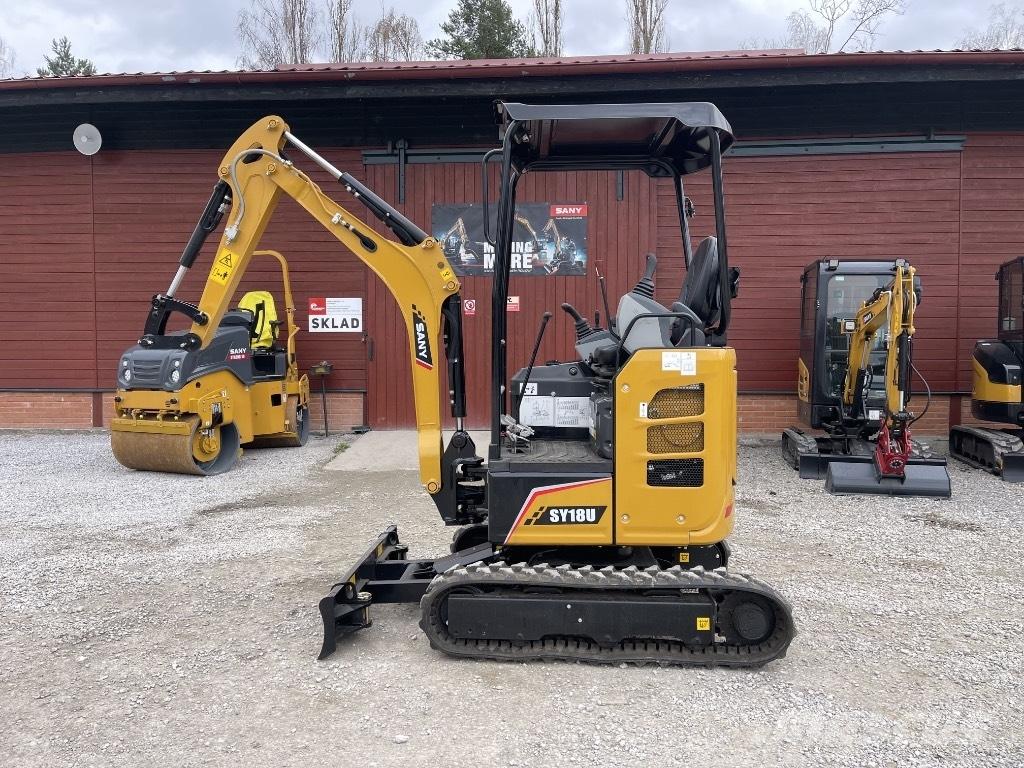 Sany SY18U Εκσκαφάκι (διαβολάκι) < 7t