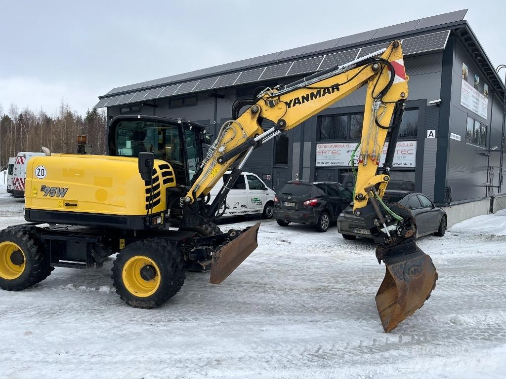 Yanmar B 95 W Εκσκαφείς με τροχούς - λάστιχα