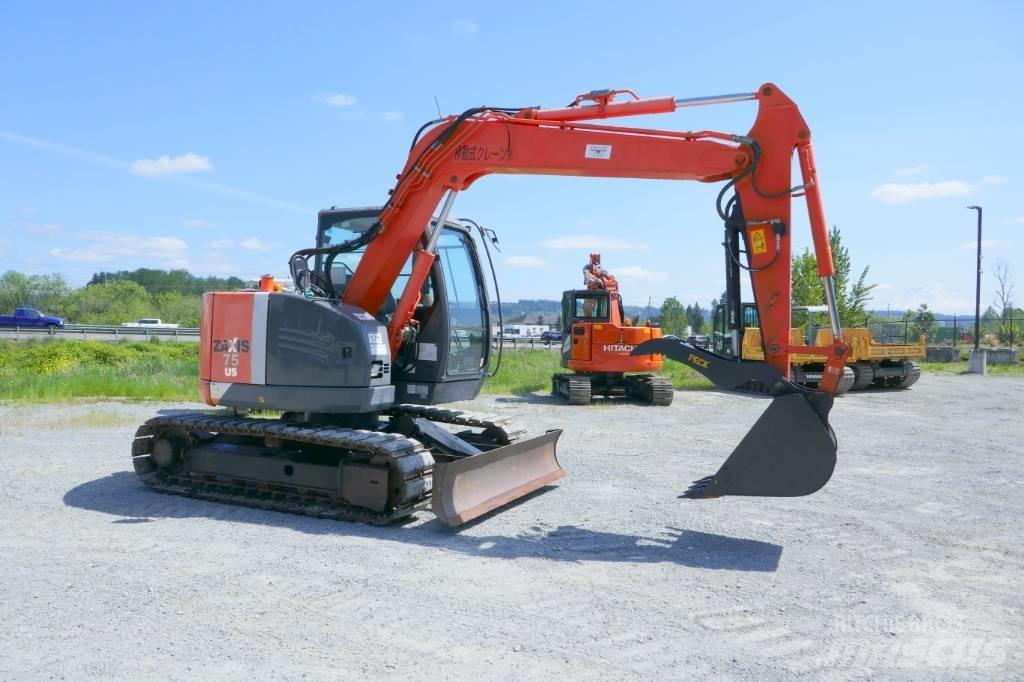 Hitachi ZX75US-3 Εκσκαφείς με ερπύστριες