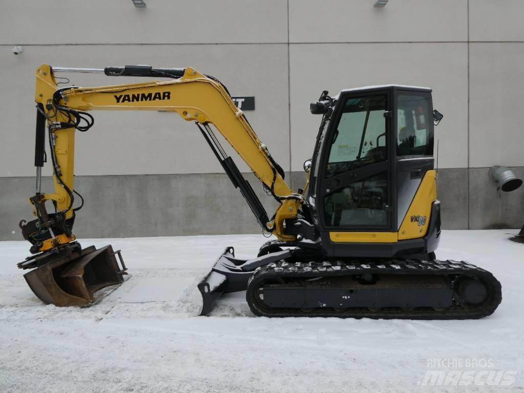 Yanmar Vio 80-1A Μίνι εκσκαφείς 7t - 12t