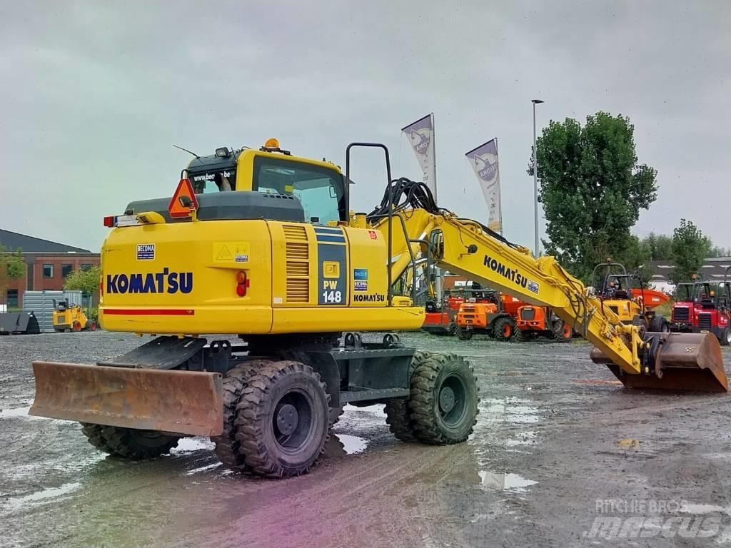 Komatsu PW148-8 Εκσκαφείς με τροχούς - λάστιχα
